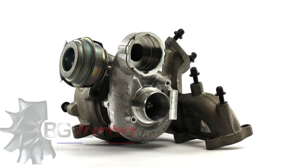 TURBO - HYBRIDE -  E/S PRÉPARÉ EN FRANCE  - STAGE1 - 0 - 6+6 pales - MFS PERFORMANCE 3904Diamètre admission - Ind : 34,5 mm / Exd : 46 mm / Angle : 30°
